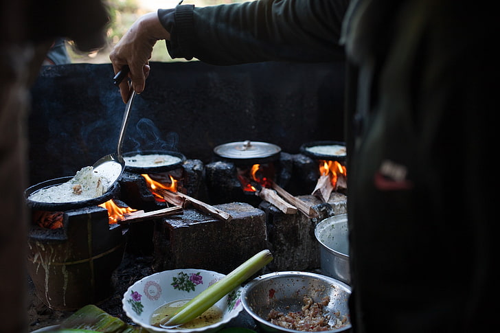 food, Chef, cook, burning, heat - temperature, fire, fire - natural phenomenon