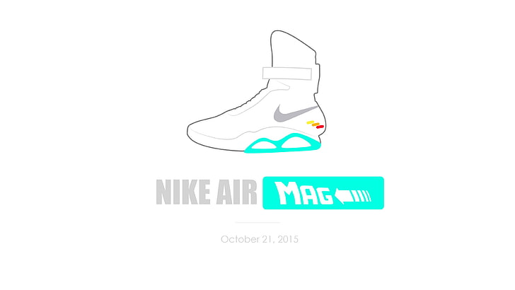 HD wallpaper: Nike poster, Back to the Future, entertainment | Wallpaper Flare