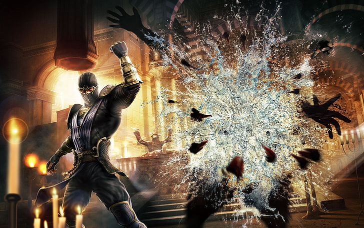 MK Mortal Kombat Rain Video Games Mortal Kombat HD Art, HD wallpaper