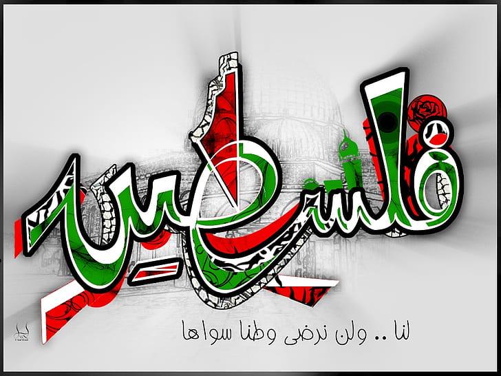 palestine Victory Freedom HD, abstract, victory dom, HD wallpaper