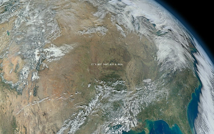 planet, Earth, North America, space, HD wallpaper
