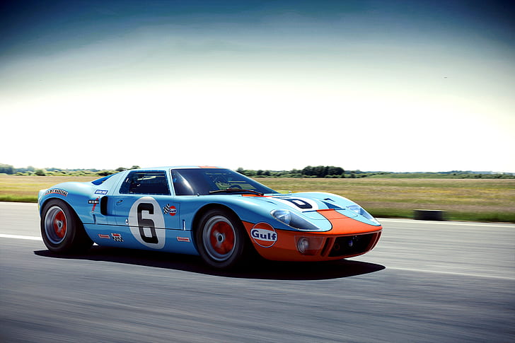 speed, Ford, blue, Wheelsandmore, front, GT40