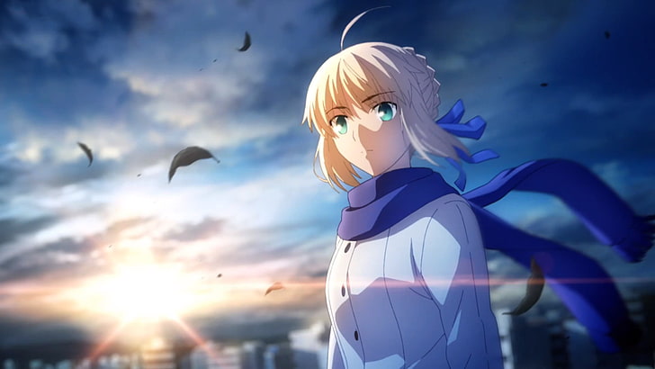 Hd Wallpaper Saber From Fate Stay Night Fate Series Fate Stay Night Unlimited Blade Works Wallpaper Flare