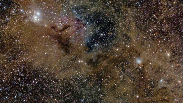 star constellation, galaxy, space, NASA, Dust cloud, astronomy, HD wallpaper