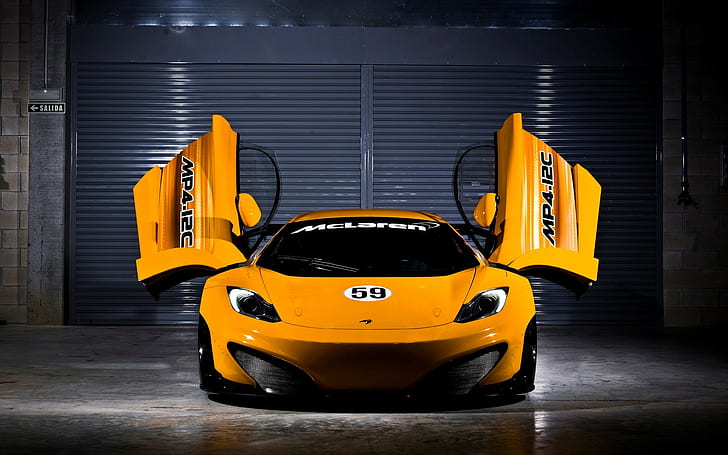 McLaren, McLaren MP4-12C GT3, HD wallpaper