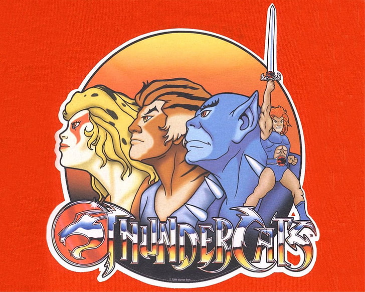 Thundercats logo, TV Show, representation, human representation, HD wallpaper