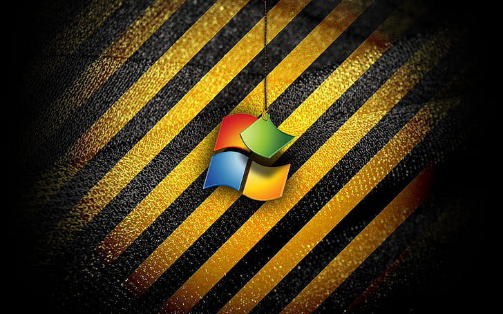 Windows operating system logo, stripes