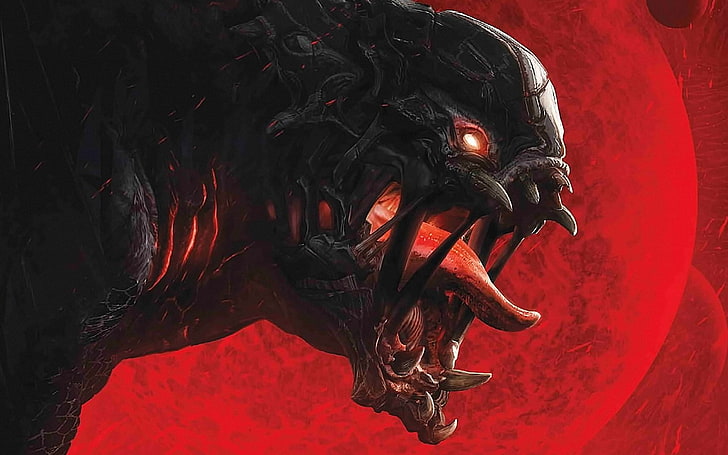 Goliath Monster Evolve, black monster digital wallpaper, Games