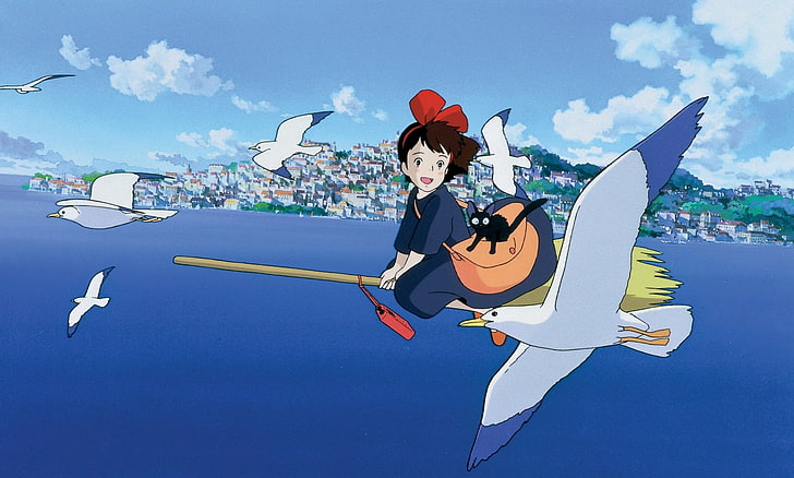 Kikis Delivery Service 1080p 2k 4k 5k Hd Wallpapers Free Download Wallpaper Flare