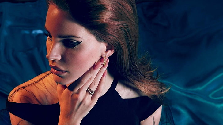 lana del rey, one person, young adult, headshot, indoors, women