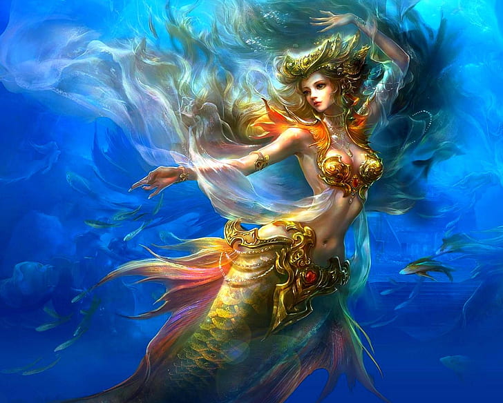 HD wallpaper: Underwater Mermaid Live Wallpa 57575444 | Wallpaper Flare