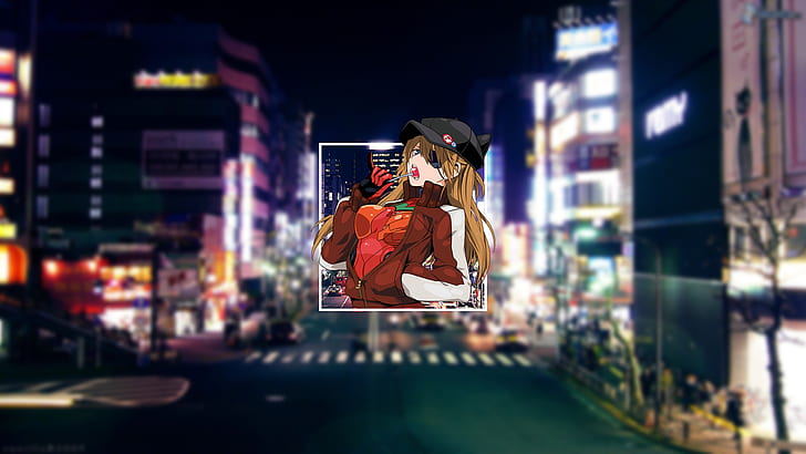 Asuka Langley Soryu, Neon Genesis Evangelion, HD wallpaper