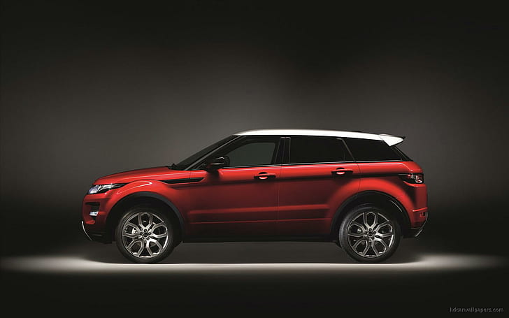 2012 Range Rover Evoque 3, red suv, cars, land rover, HD wallpaper