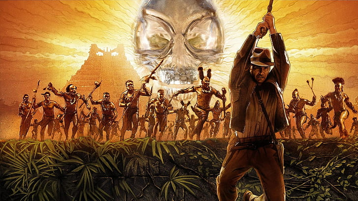 indiana jones and the kingdom of the crystal skull, HD wallpaper