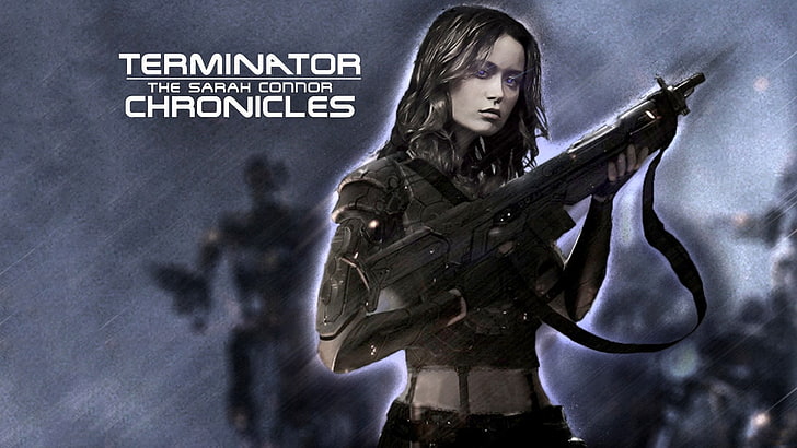 Terminator The Sarah Connor Chronicles game poster, Terminator Sarah Connor Chronicles, HD wallpaper