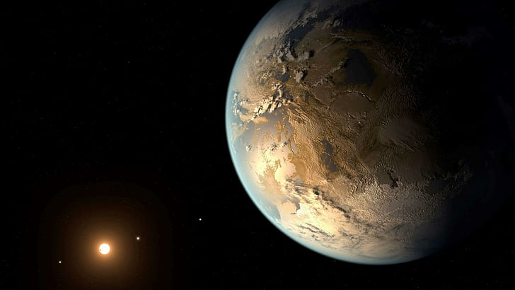 kepler-186f, planet, globe