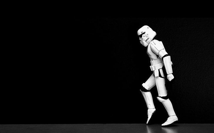 star wars stormtroopers michael jackson moonwalk black background 1680x1050  Space Moons HD Art