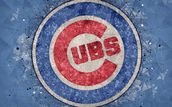 Baseball, Chicago Cubs, Logo, MLB, HD wallpaper
