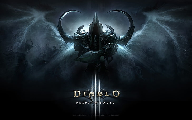 Diablo wallpaper, Diablo III, Diablo 3: Reaper of Souls, fantasy art, HD wallpaper