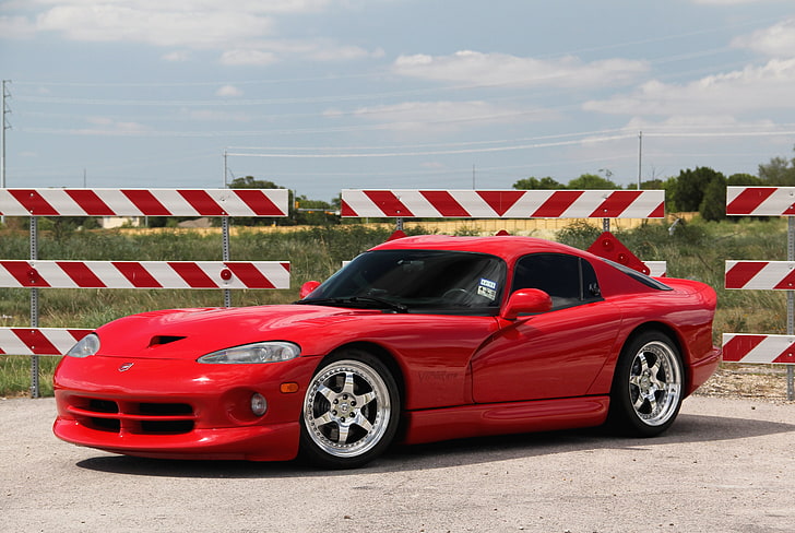 cars, dodge, gts, muscle, red, srt, supercar, usa, viper