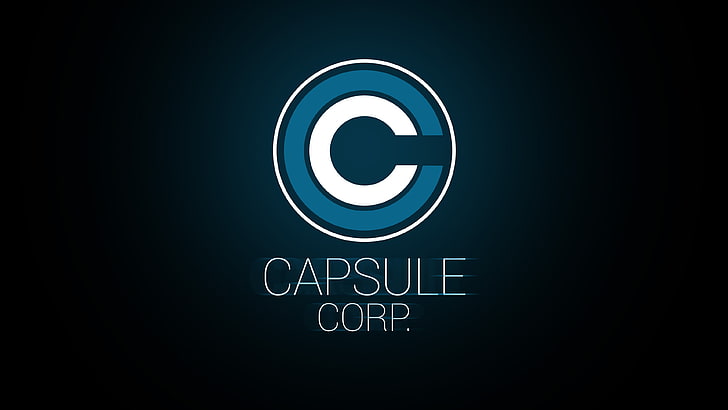 Capsule Corp logo, Dragon Ball Z