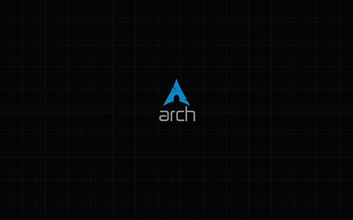 Arch logo, Arch Linux, communication, sign, text, western script