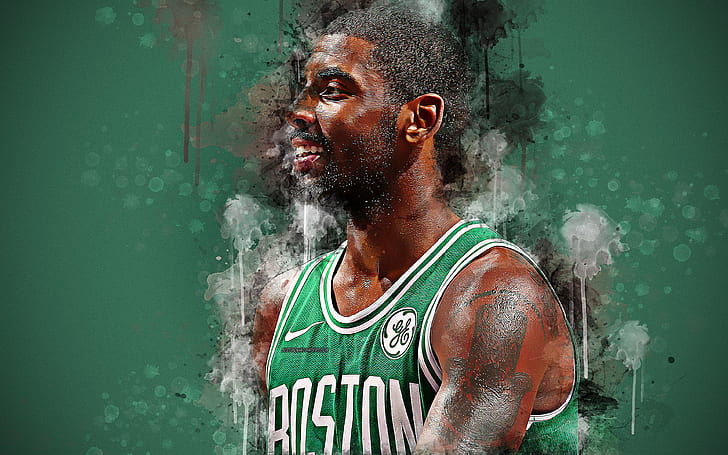 Basketball, Kyrie Irving, Boston Celtics, NBA, HD wallpaper