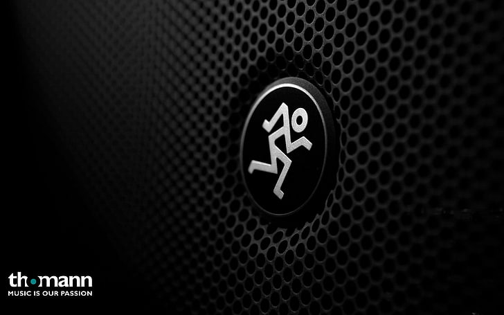 black and gray Beats by Dr, technology, music, speakers, circle, HD wallpaper
