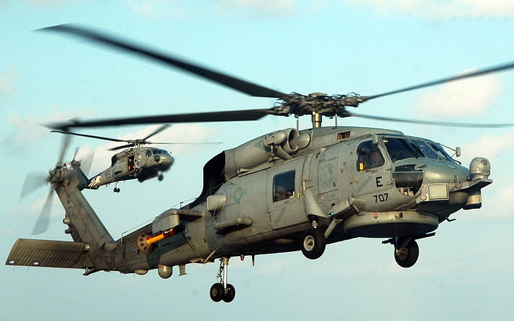 Military Helicopters, Sikorsky SH-60 Seahawk, HD wallpaper