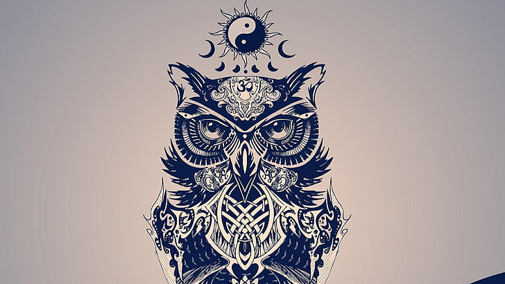 HD wallpaper: owl, tattoo | Wallpaper Flare