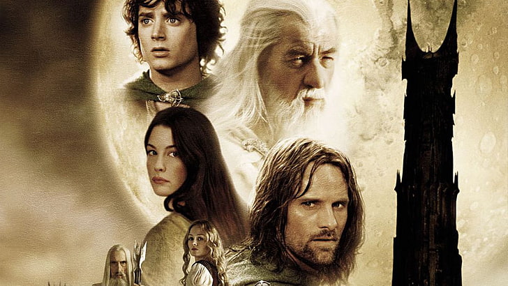 Aragorn, Elijah Wood, Éowyn, Frodo Baggins, gandalf, Ian McKellen