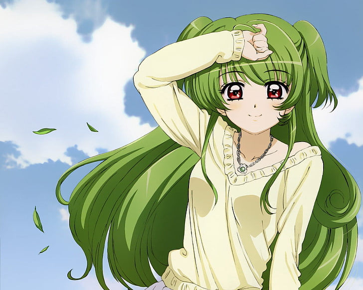 22 Of The Most Unique Green Haired Anime Girls Seen In Anime