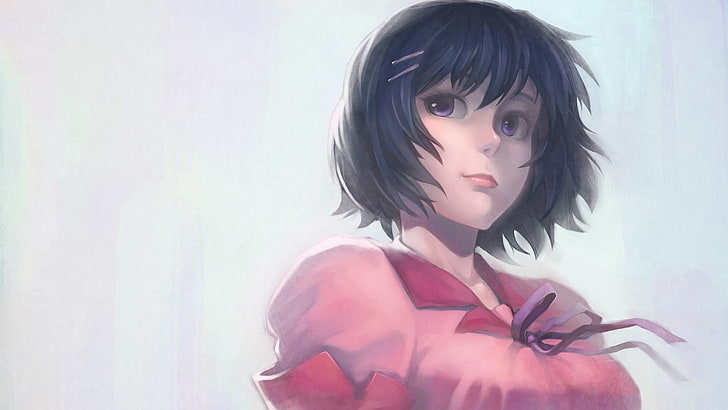 Hanekawa Tsubasa, Monogatari Series, anime girls, young adult, HD wallpaper