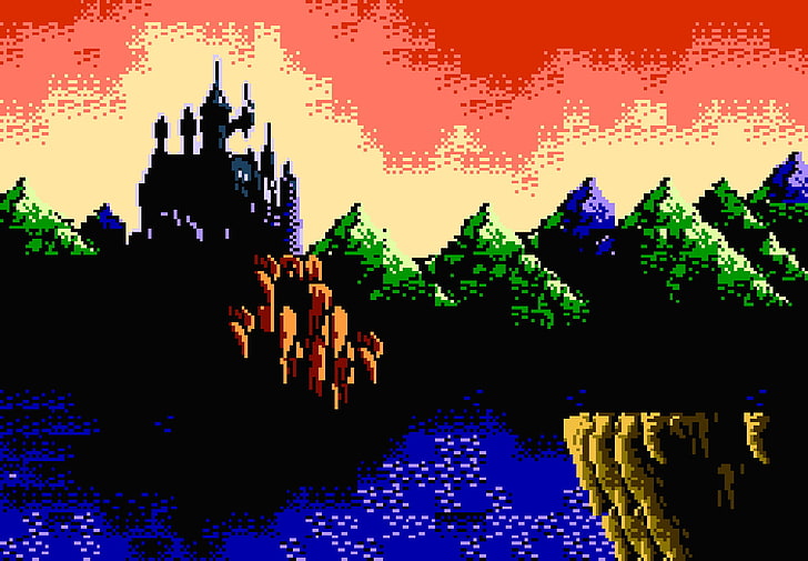Resultado de imagen de castlevania pixel