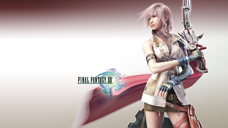 video games, Final Fantasy XIII, Claire Farron, one person, HD wallpaper
