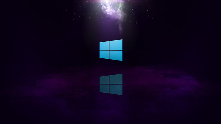 Windows, Windows 10, Logo, Photoshop HD wallpaper