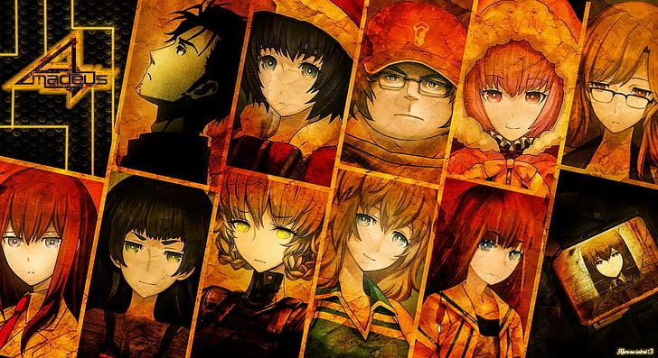 30x1800px Free Download Hd Wallpaper Anime Steins Gate Steins Gate 0 Representation Art And Craft Wallpaper Flare