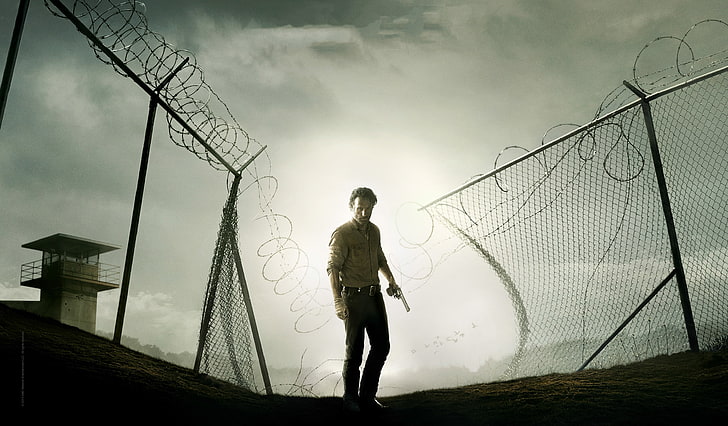 Rick Grimes The Walking Dead wallpaper, Andrew Lincoln, one person
