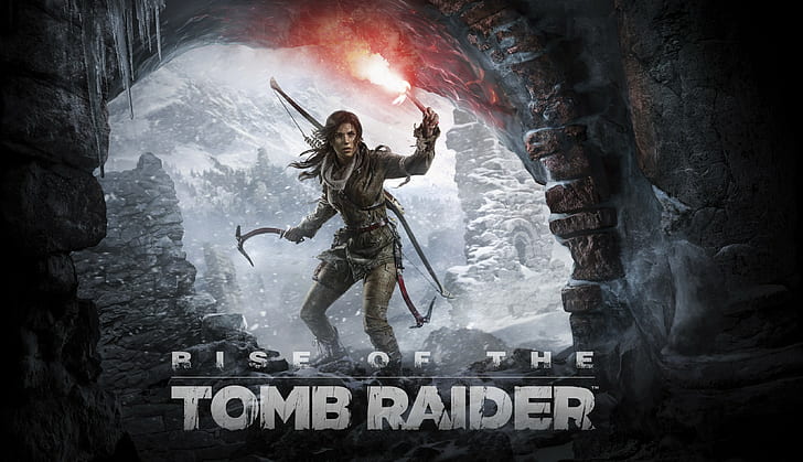 Lara Croft, Rise of Tomb Raider, PC gaming, HD wallpaper