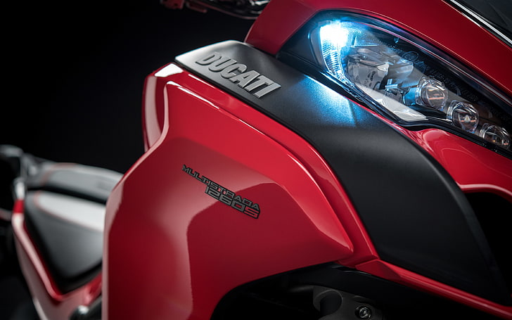 2018 Ducati Multistrada 1260 4K, car, transportation, mode of transportation, HD wallpaper