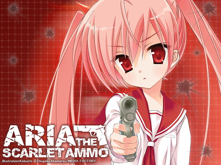 Anime, Aria The Scarlet Ammo, Aria Holmes Kanzaki