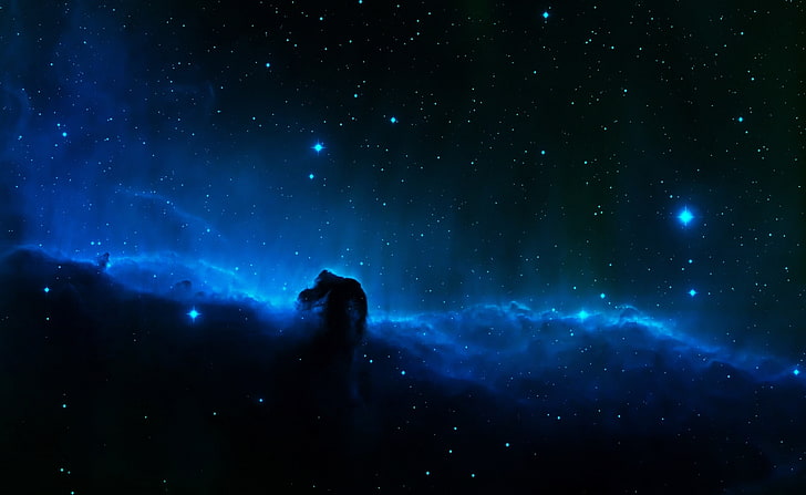 Nebula Clouds, northern light, Space, horsehead nebula, star - space, HD wallpaper