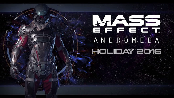 Mass Effect Andromeda Holiday 2016 digital wallpaper, Mass Effect: Andromeda