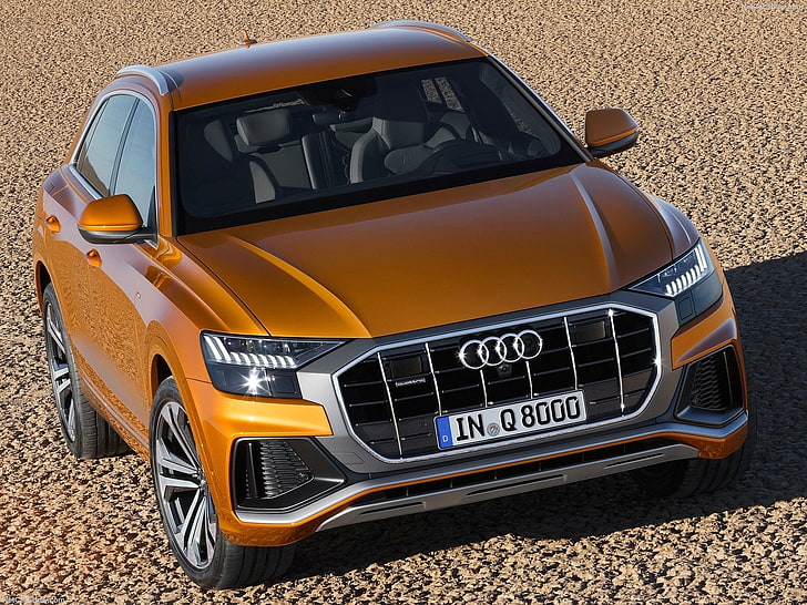 Audi Q8 2019, car, motor vehicle, mode of transportation, land vehicle, HD wallpaper