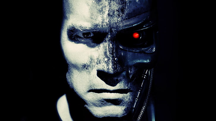 endoskeleton, futuristic, The Terminator, Arnold Schwarzenegger, HD wallpaper