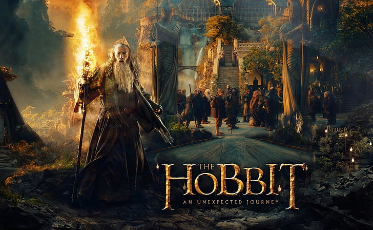 The Hobbit, movies, The Hobbit: An Unexpected Journey, Gandalf, HD wallpaper