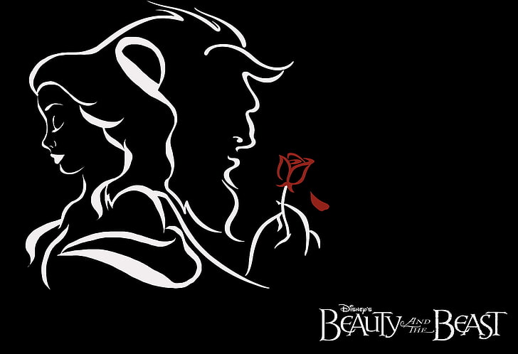 Disney's Beauty and the Beast wallpaper, flower, style, Monster, HD wallpaper