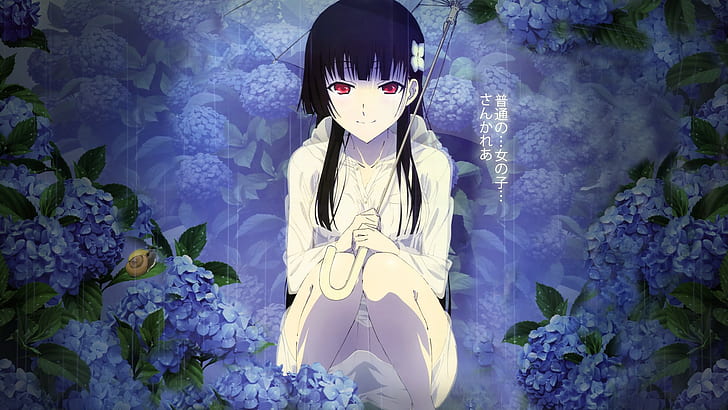 anime girls, artwork, Sanka Rea, Sankarea, HD wallpaper