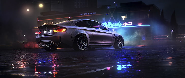 HD wallpaper: silver BMW coupe animation, ultra-wide, car, Need for Speed,  mode of transportation | Wallpaper Flare