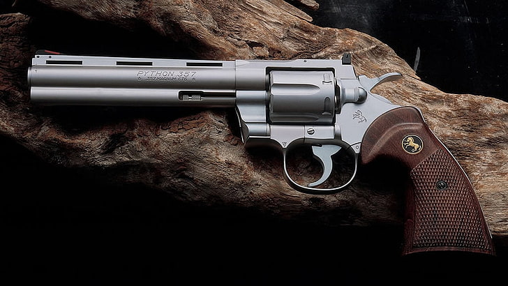 Weapons, Colt Python Revolver, HD wallpaper